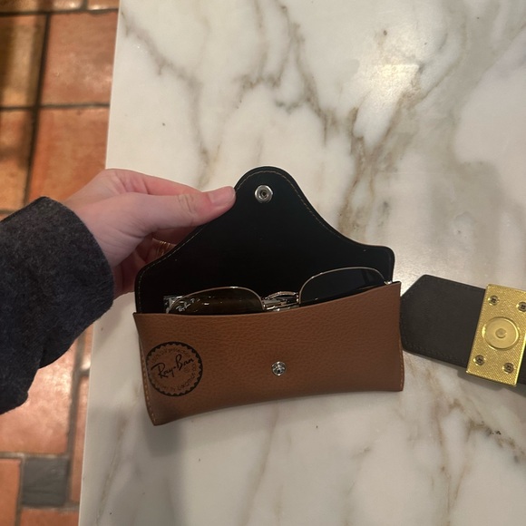 Hexagonal flat lenses Raybands - Picture 6 of 6